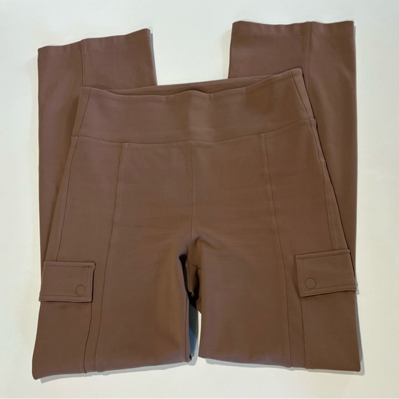 Athleta | Delancey Cargo Pant | Rustic Beige | Size Small | Straight Leg - Picture 5 of 6